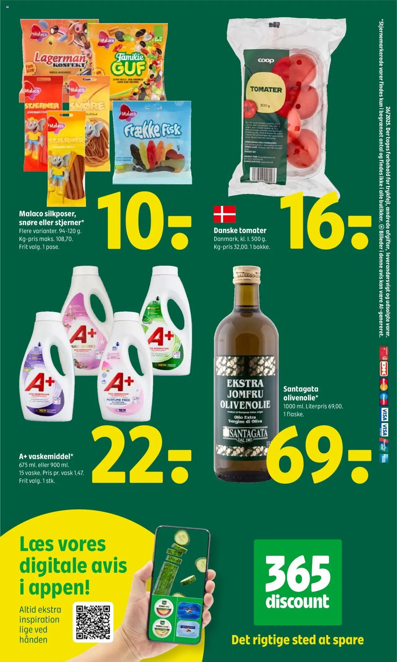 Coop 365 Tilbudsavis gyldig fra 26.06.2025 | Side: 24 | Produkter: Tomater, Fisk, Ure, Olivenolie
