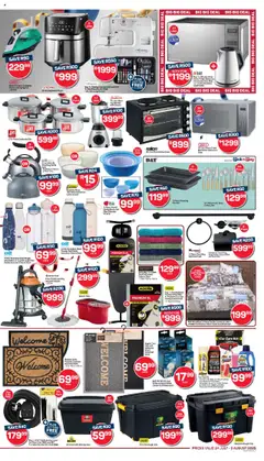 Pick n Pay Inland provinces - Hyper Birthday Specials │ valid from 24.07.2025 | Page: 7 | Products: Ironing board, Mirror, Cookware, Bowls