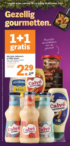 Calvé Whisky Cocktail, Whisky cocktail sauce - Voorbeeld van een folder van Albert Heijn, geldig van 20.12.2025 | Pagina: 15