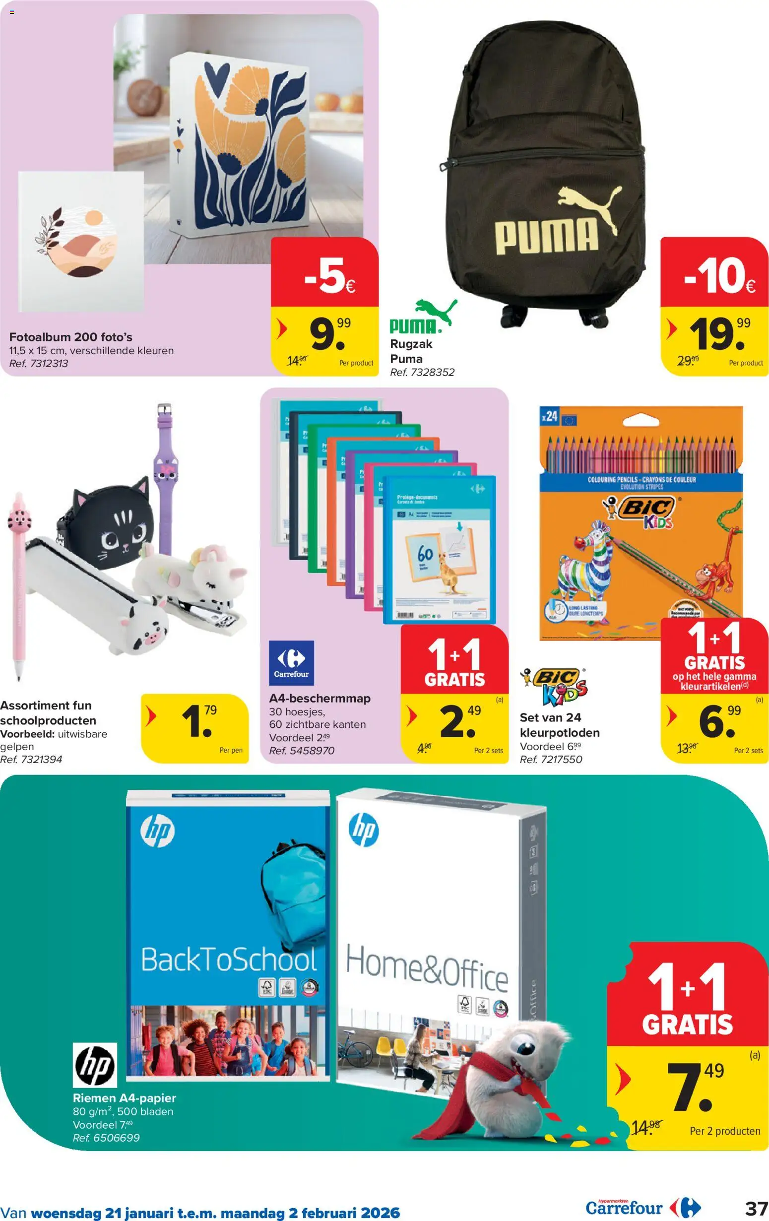 {H1} | Pagina: 38 | Producten: Rugzak, Pen, Gelpen, Kleurpotloden