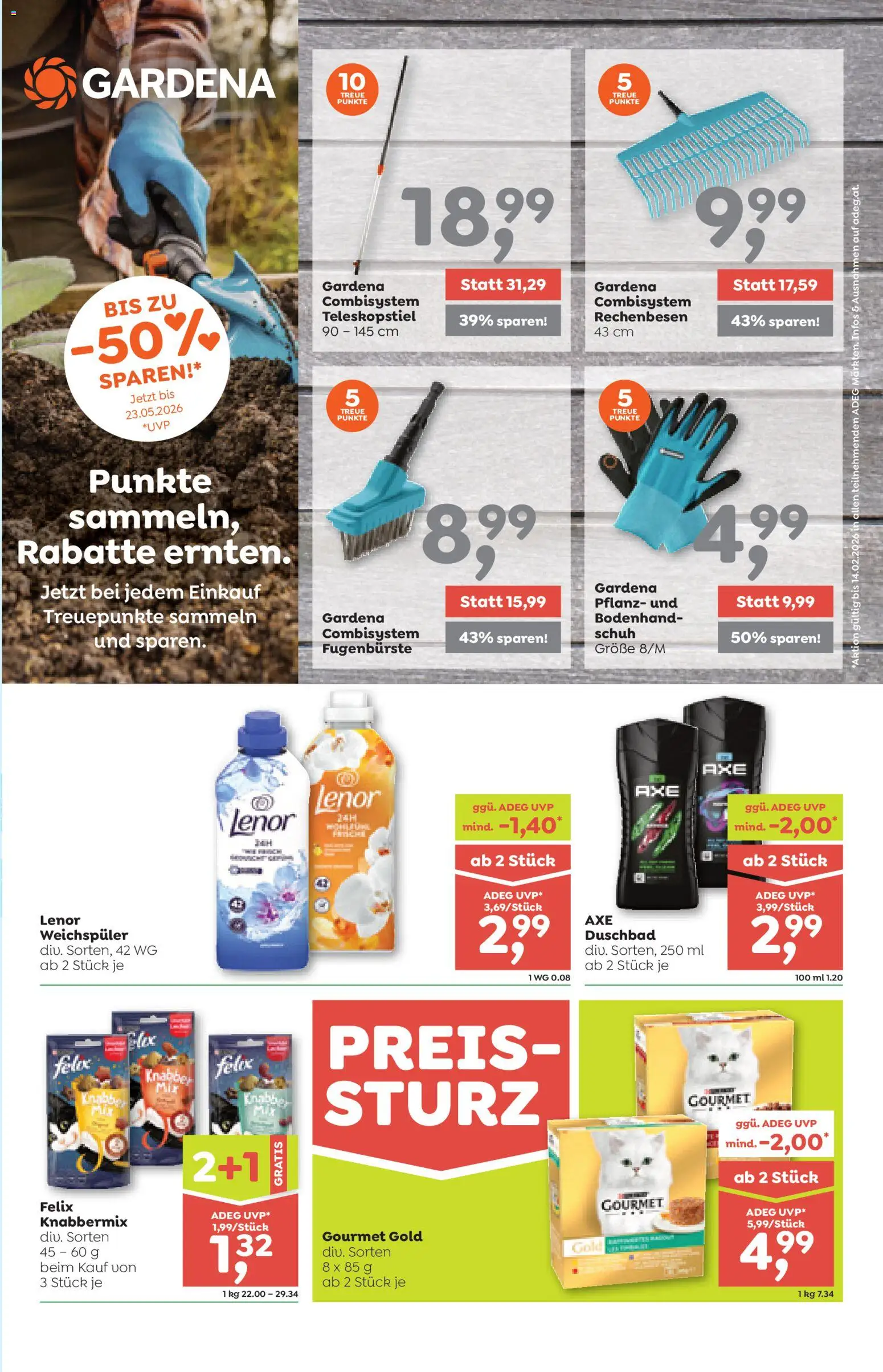 ADEG Flugblatt gültig ab 16.04.2026 | Seite: 11 | Produkte: Weichspüler