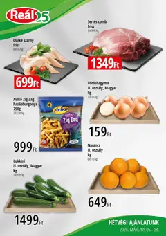 Reál Bevásárló hétvége - Pest megye - amely érvényes a következő dátumtól: 05.03.2026