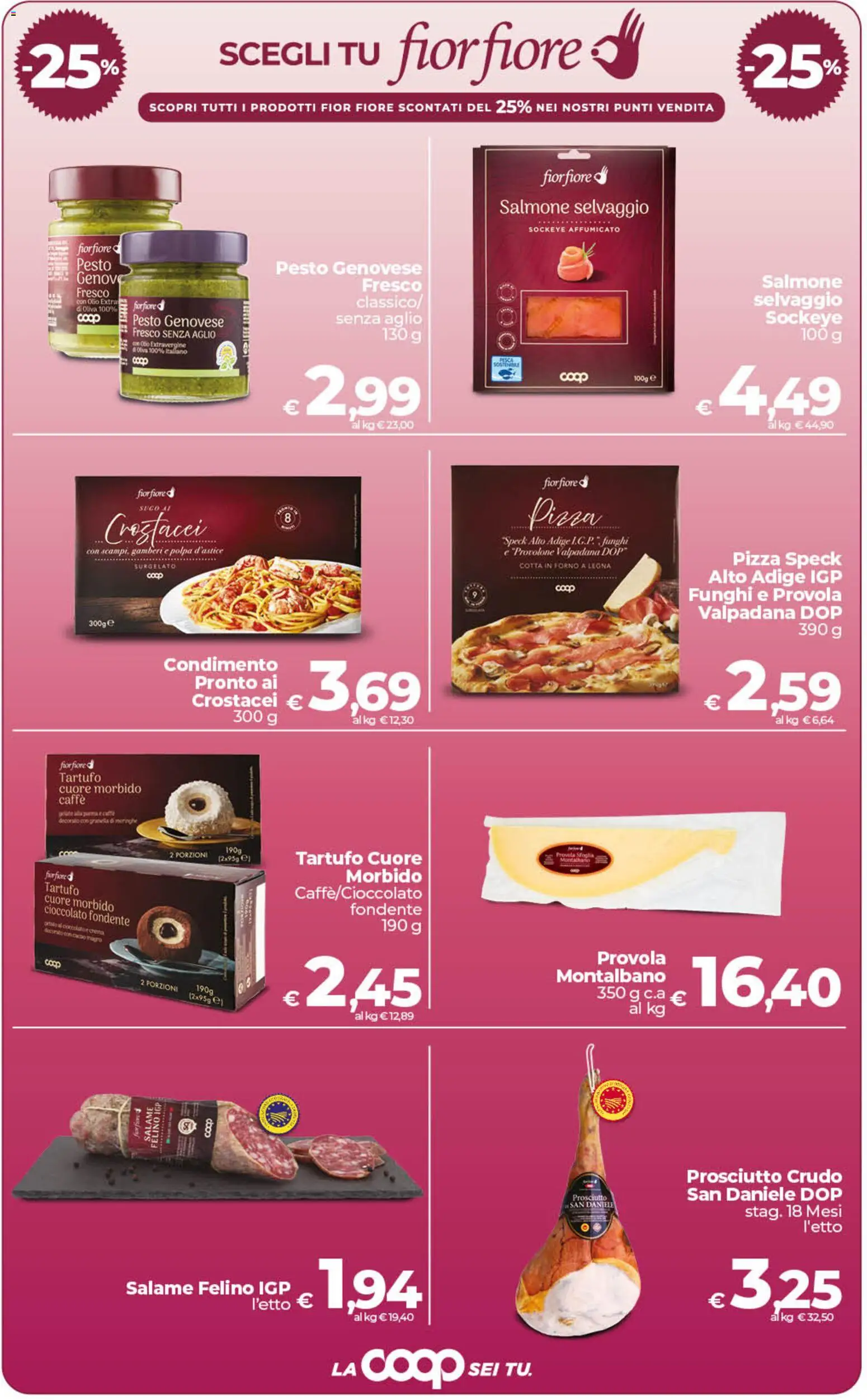 Volantino COOP del 26.03.2026 | Pagina: 13 | Prodotti: Salame, Prosciutto, Funghi, Provola