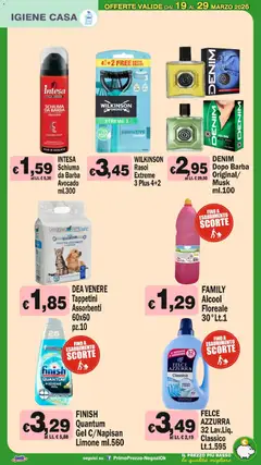 Anteprima del volantino Primo Prezzo volantino valido a partire dal 19.03.2026 | Pagina: 30 | Prodotti: Avocado, Limone, Olio, Lavatrice