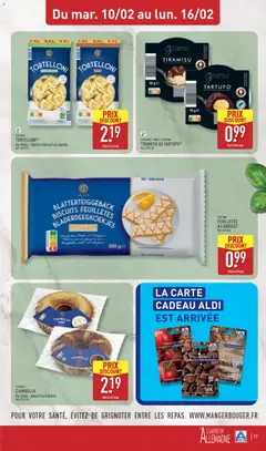 Aldi - Prévisualisation de Aldi catalogue semaine 7 valide à partir de 10.02.2026 | Page: 21 | Produits: Yaourt, Biscuits