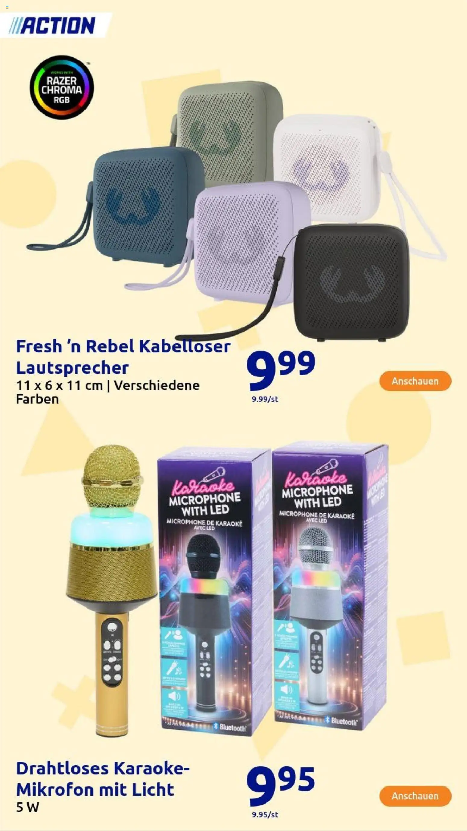 Action Prospekt – gültig ab 26.11.2025 | Seite: 155 | Produkte: Mikrofon, Lautsprecher