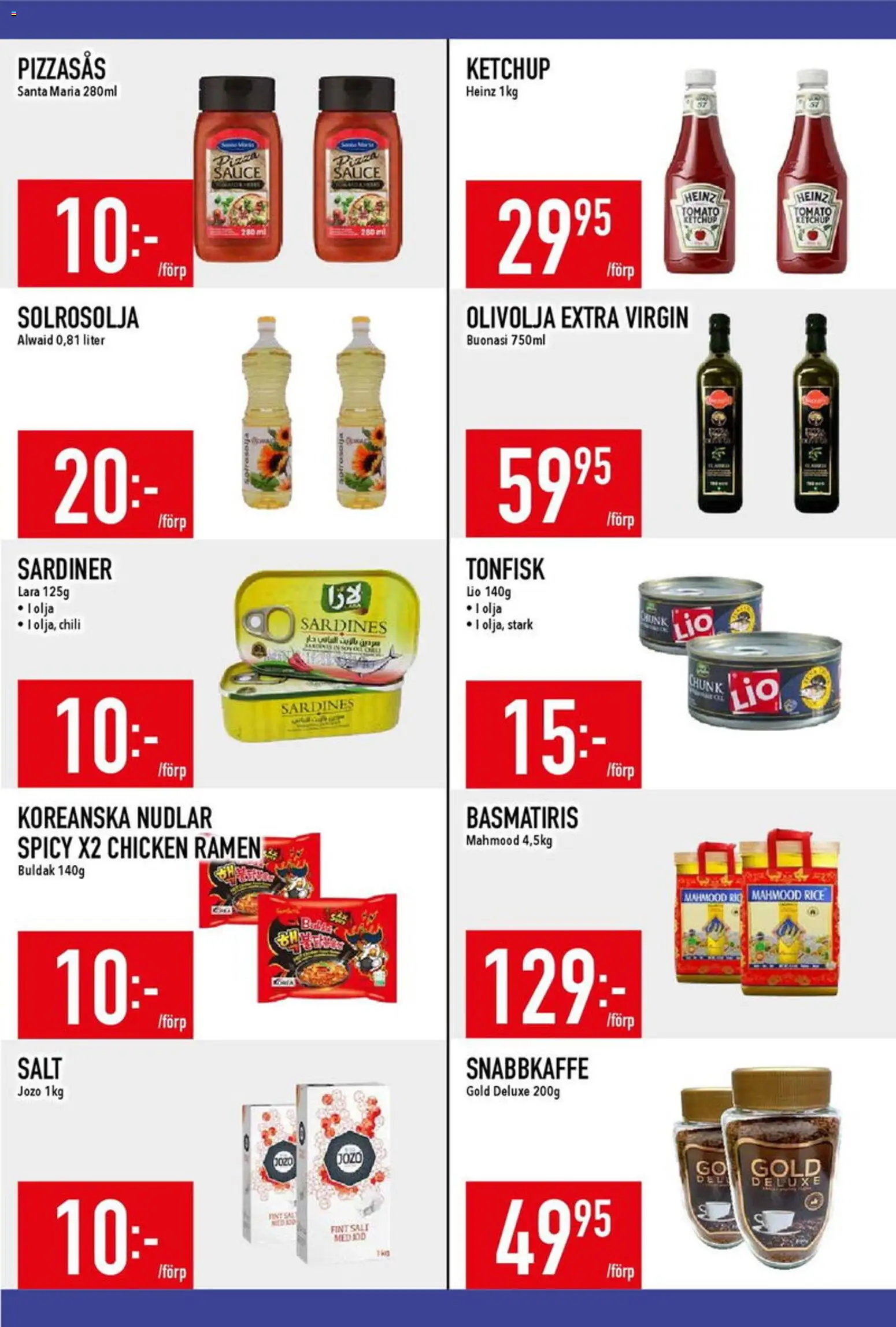 Matdax reklamblad aktuell från 23.02.2026 | Sida: 15 | Produkter: Olivolja, Olja, Chili, Pizza