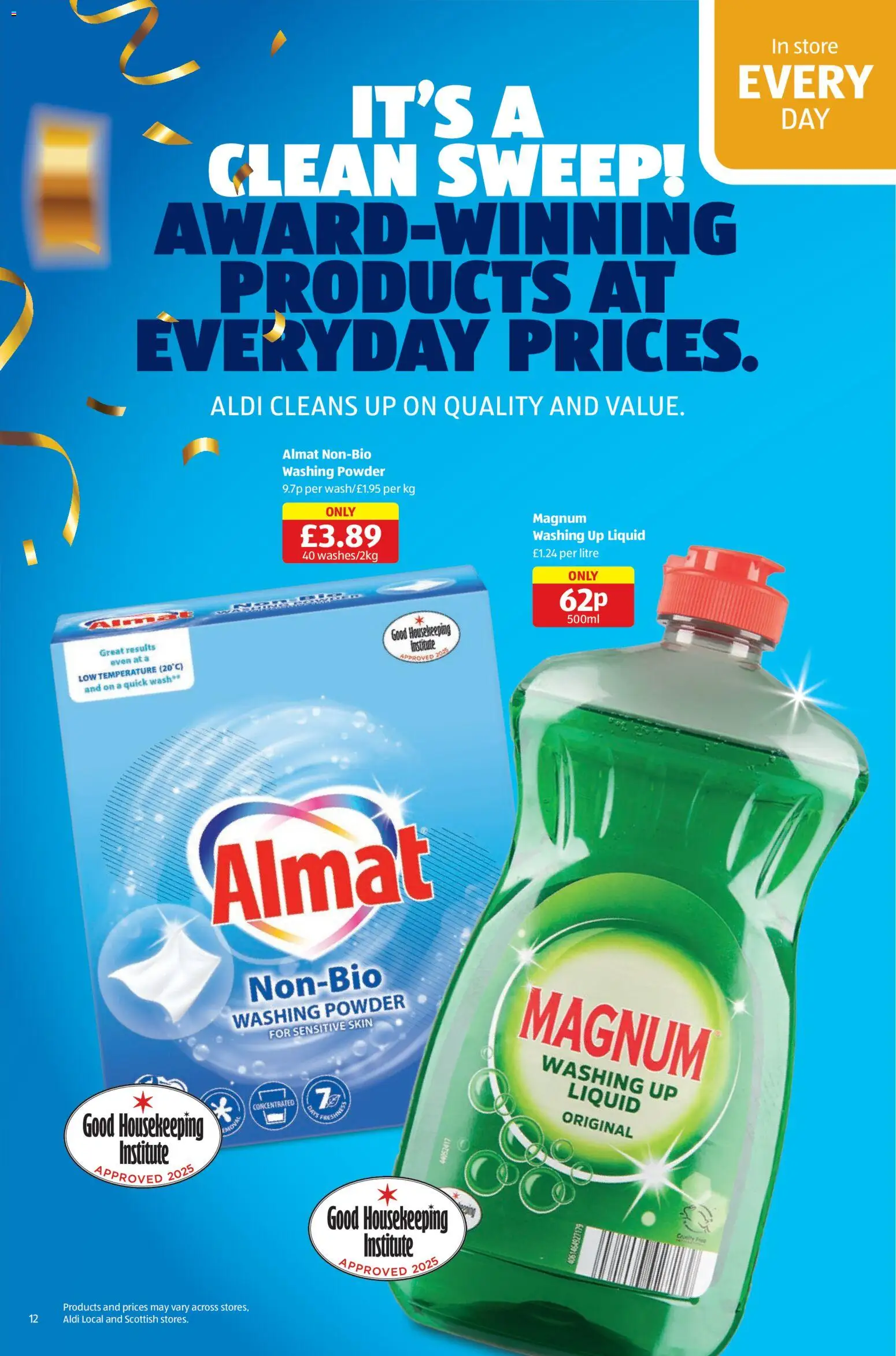 {H1} | Page: 12 | Products: Powder, Washing powder