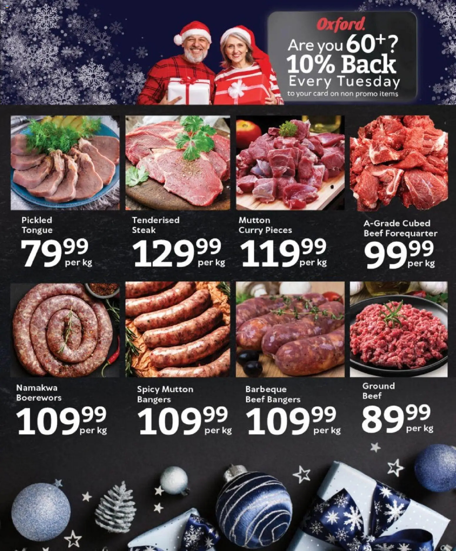 New Oxford Freshmarket catalogue – valid from 19.11.2025 | Page: 3 | Products: Steak, Boerewors, Beef