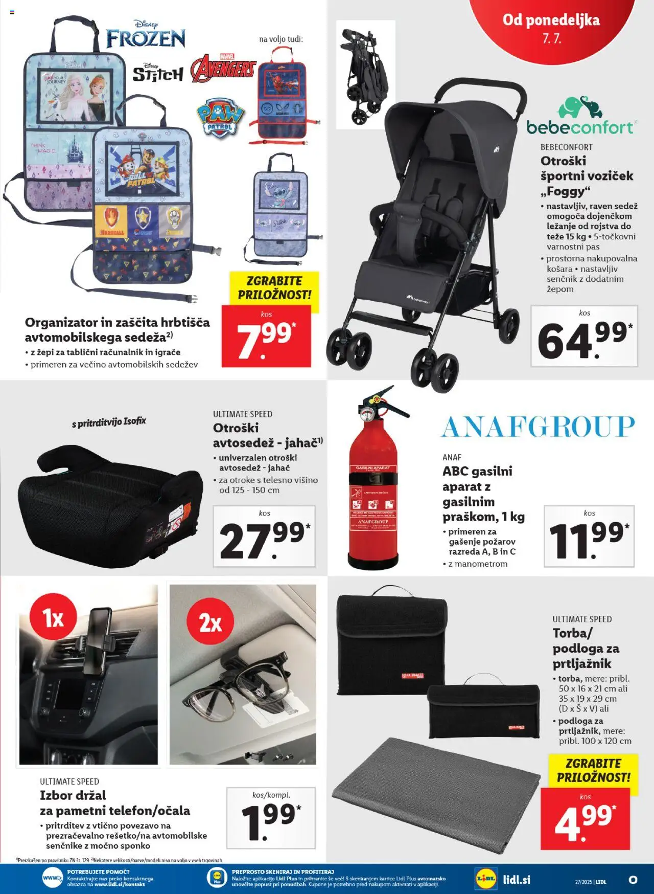 Lidl - Maribor │ velja od 03.07.2025 | Stran: 55 | Izdelki: Senčnik, Torba, Košara, Podloga
