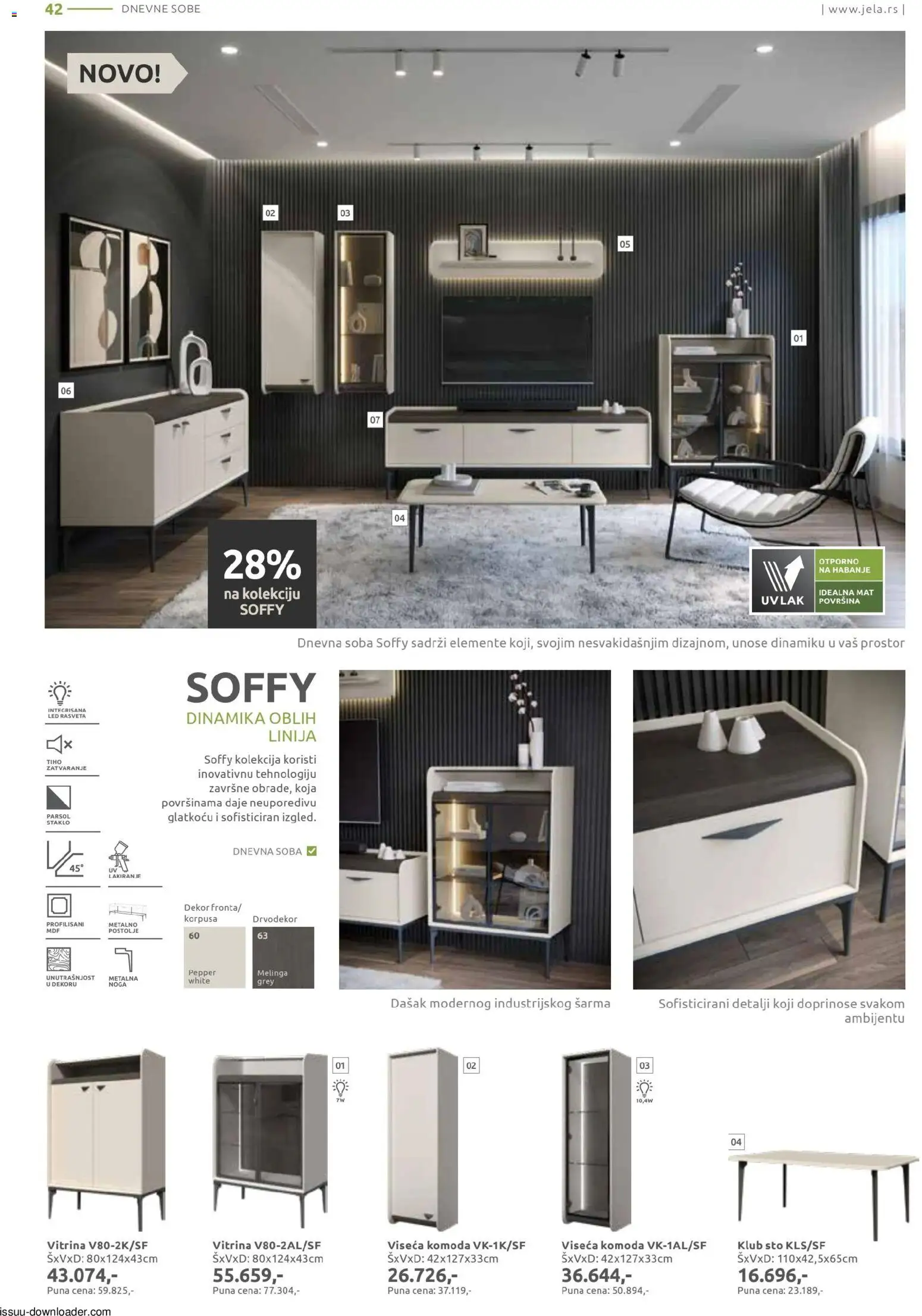 Jela katalog - važi od 09.02.2026 | Strana: 42 | Proizvode: Komoda, Sto