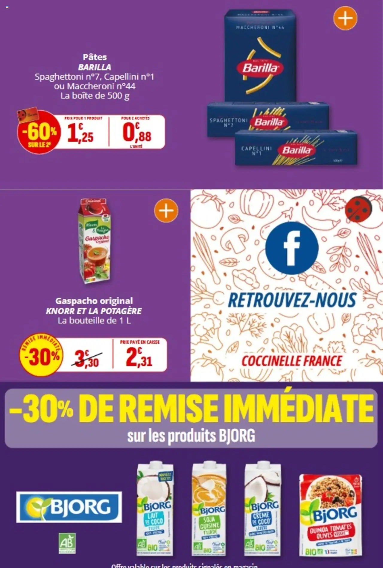  | Page: 32 | Produits: Olives, Four, Lait, Crème