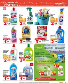 Volantino Iperal del 30.07.2025 | Pagina: 13 | Prodotti: Detergente, Candeggina, Anticalcare, WC