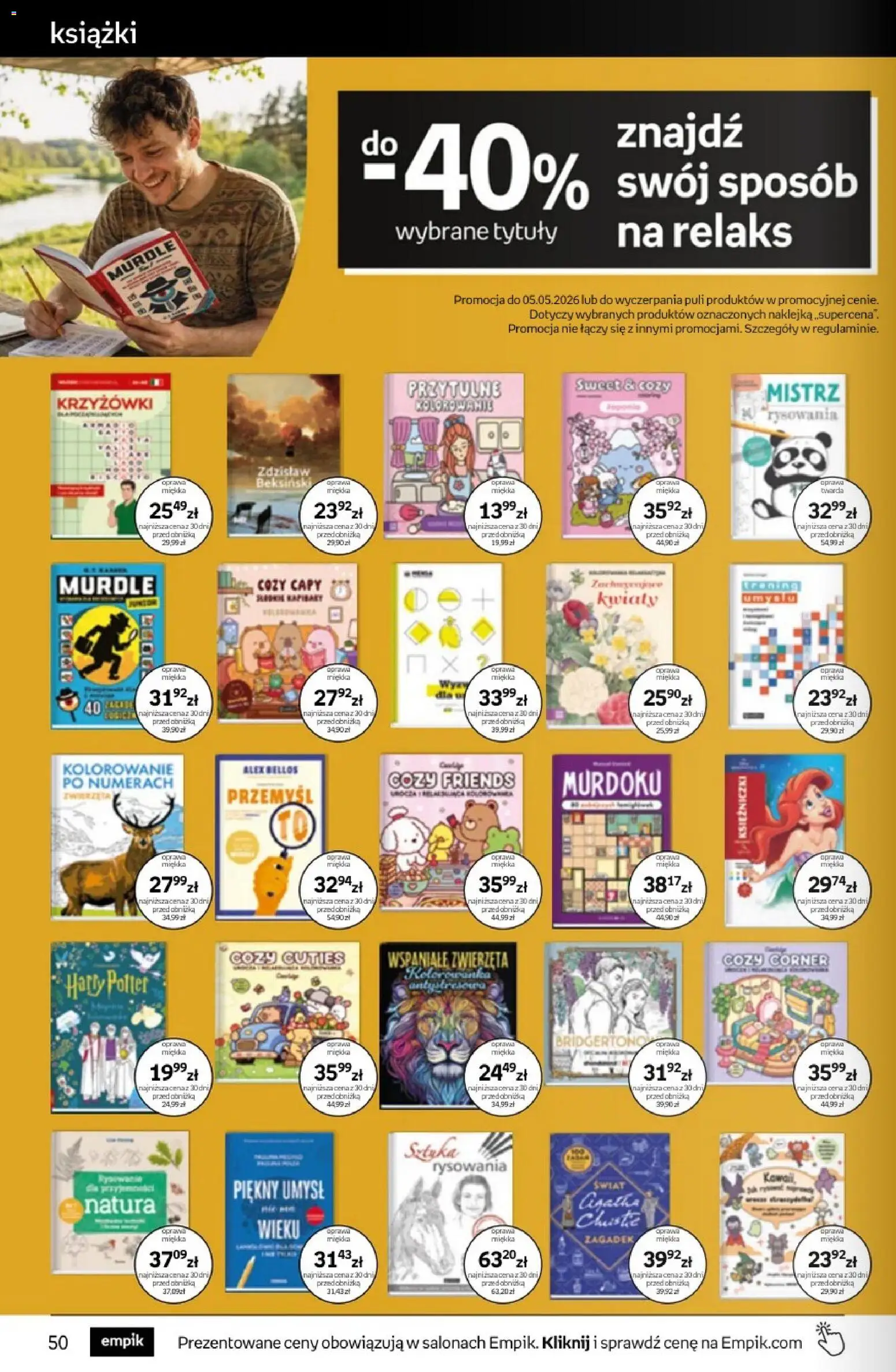 Empik promocje od 22.04.2026 | Strona: 50 | Produkty: Książki, Kwiaty