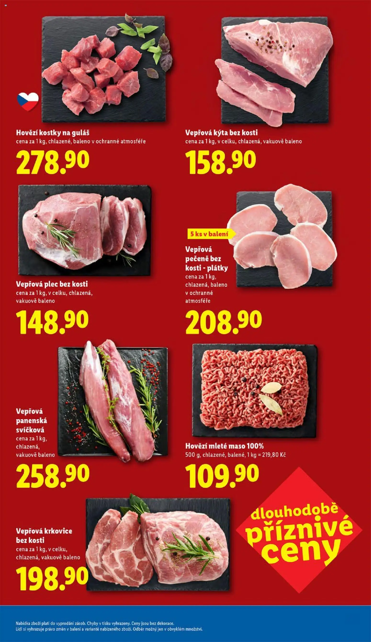 Lidl leták od 27.10.2025 | Strana: 55 | Produkty: Vepřová pečeně, Vepřová krkovice bez kosti, Mleté maso, Vepřová krkovice