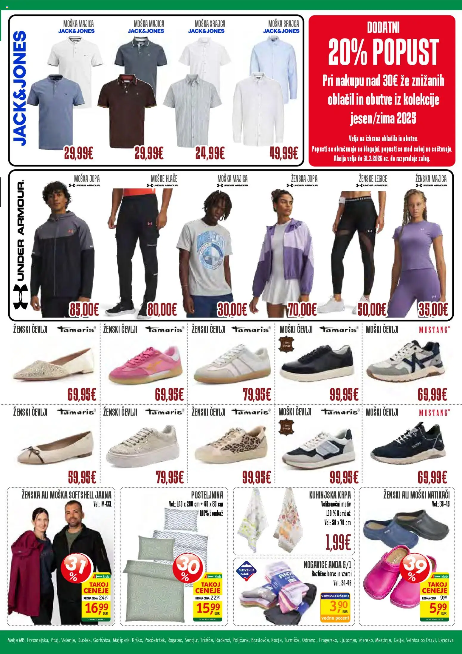 Novi Jager katalog ponudbe – veljaven od 25.03.2026 | Stran: 2 | Izdelki: Srajca, Oblacila, Majica, Natikaci