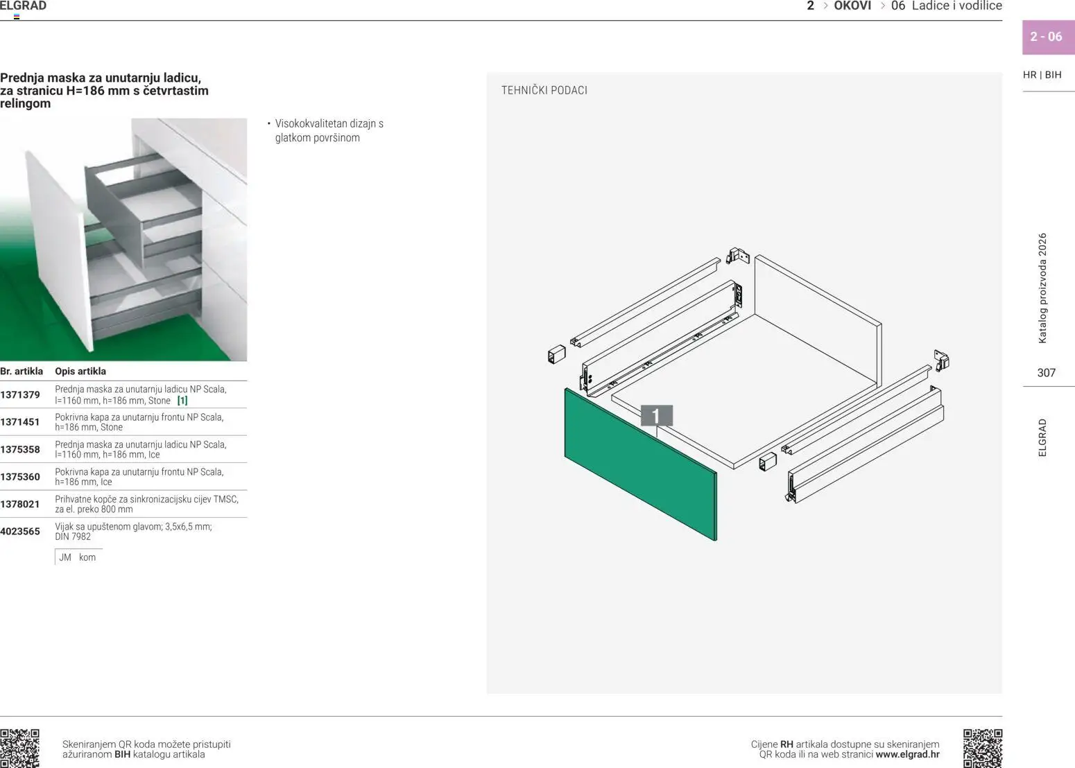 Elgrad katalog | vrijedi od 14.04.2026 | Stranica: 20 | Proizvodi: Maska, Ladice, Kapa