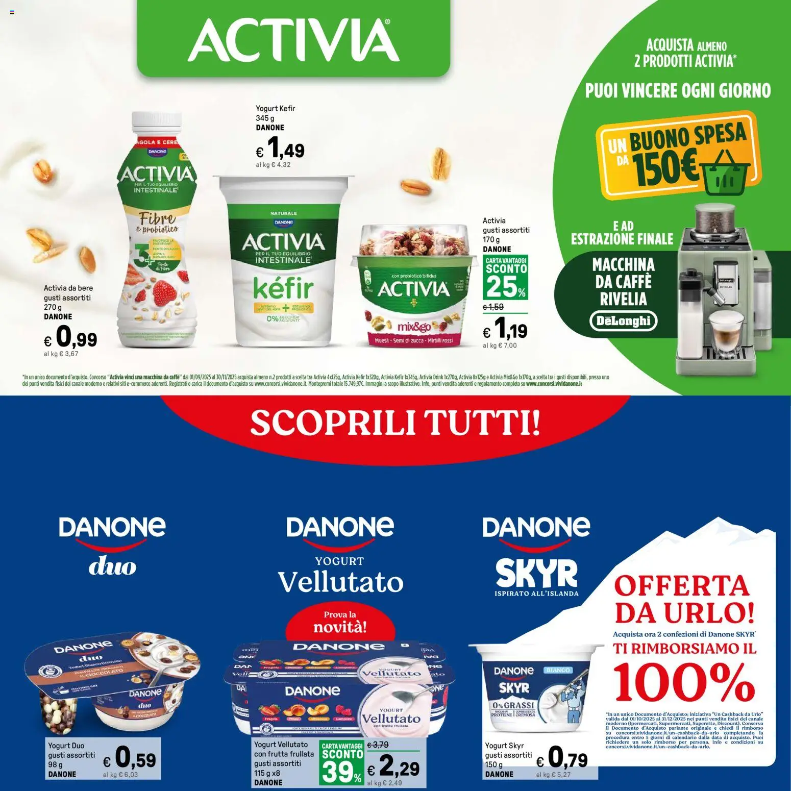 Volantino Iper del 24.10.2025 | Pagina: 45 | Prodotti: Caffè, Data, Mirtilli, Lampone