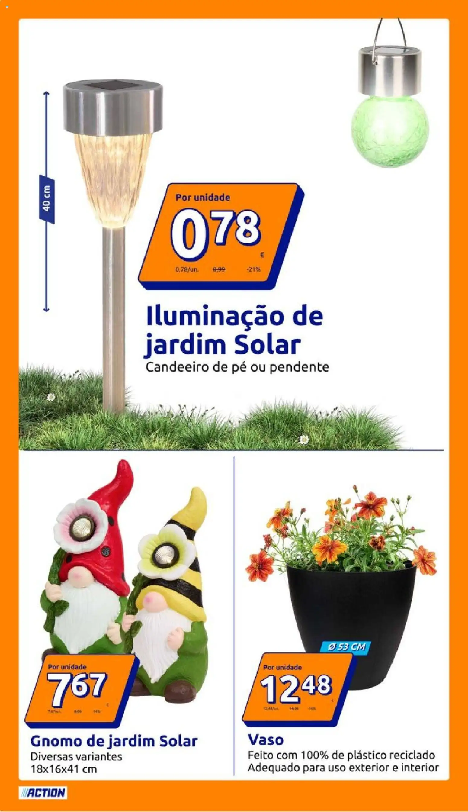 Action folheto │ válido de 01.04.2026 | Página: 10 | Produtos: Candeeiro, Candeeiro de pé, Vaso