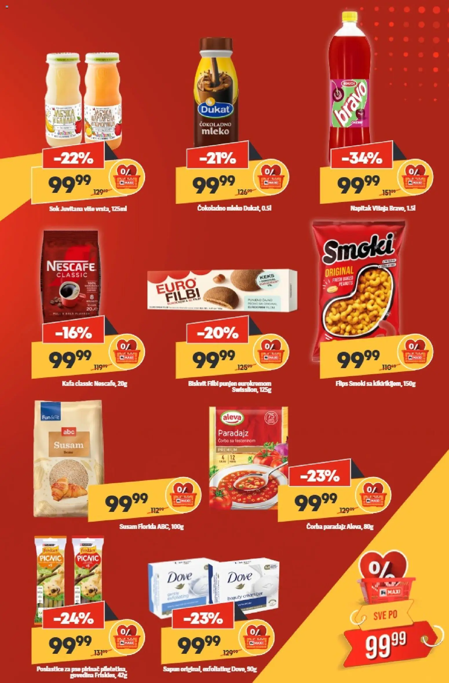 Maxi katalog - važi od 26.02.2026 | Strana: 3 | Proizvode: Višnja, Mleko, Sapun, Dove