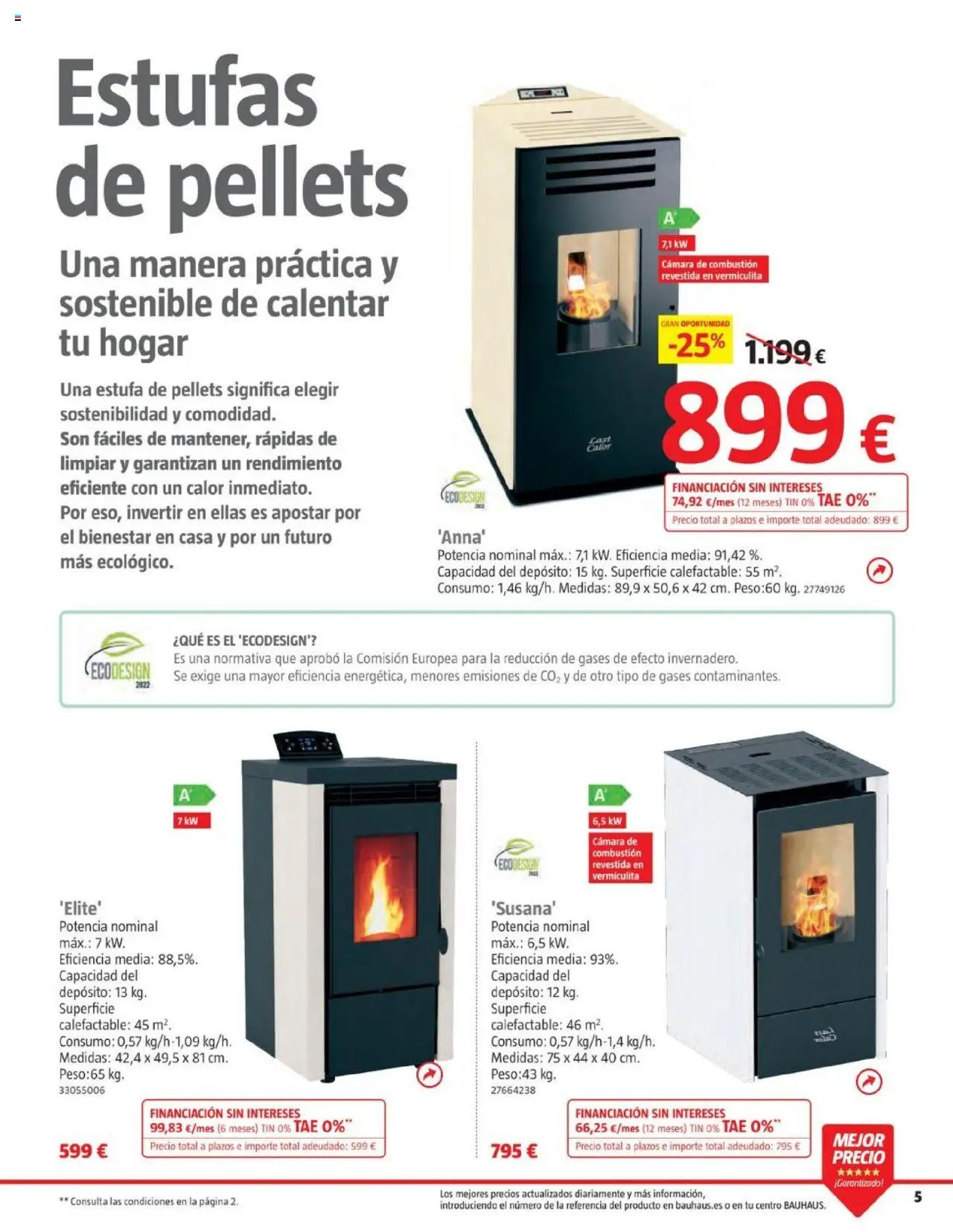 Bauhaus - Calefacción │ válido desde el 16.09.2025 | Página: 5 | Productos: Cámara