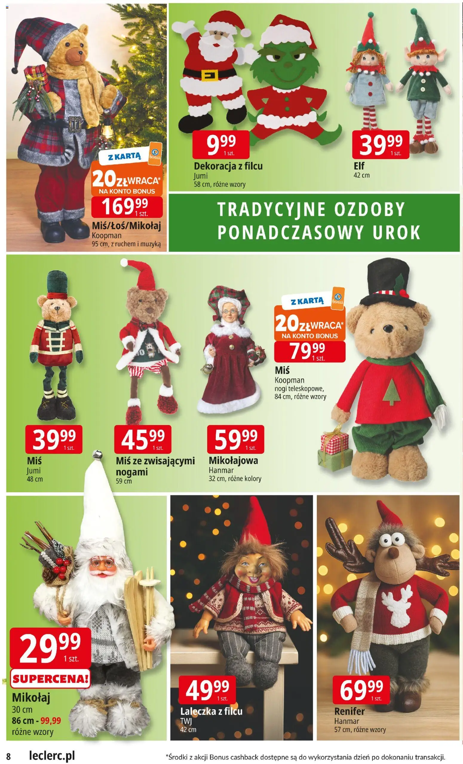 E.Leclerc Gazetka - Zielona Góra od 12.11.2025 | Strona: 8 | Produkty: Karta