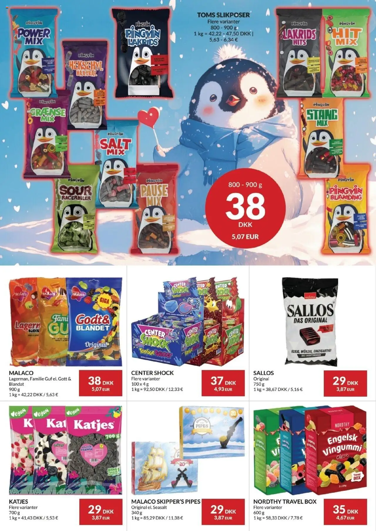 Nielsen Discount tilbudsavis – gyldig fra 25.09.2025 | Side: 2 | Produkter: Salt, Lakrids, Vingummi