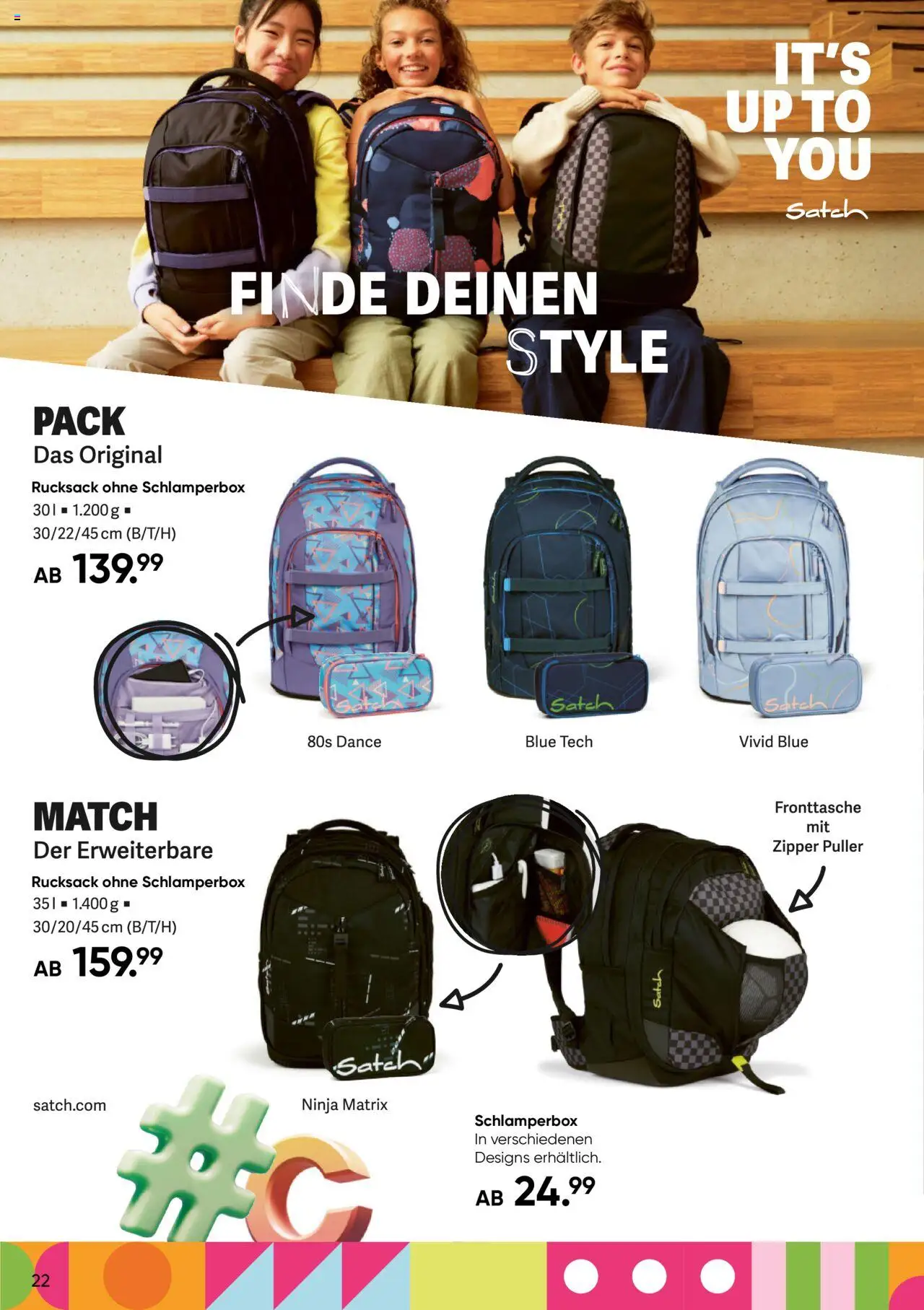 Galeria Karstadt Kaufhof  Kinder, Schule & mehr - gültig ab dem 17.03.2025 | Seite: 22 | Produkte: Rucksack