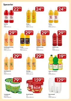 Hypermarkety erbjudanden - Förhandsvisning av reklamblad från butik Hypermarkety aktuell från 23.03.2026 | Sida: 8 | Produkter: Senap, Hamburgerdressing, Majonnäs, Citron