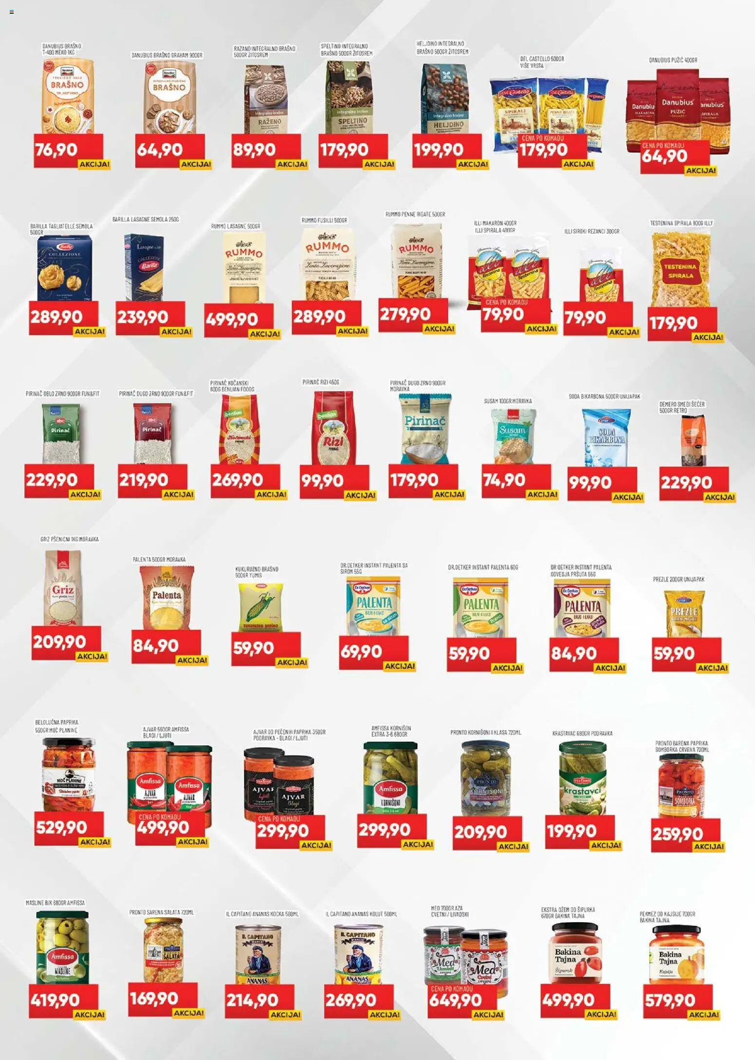 Medius katalog - važi od 24.03.2026 | Strana: 16 | Proizvode: Testenina, Krastavci, Pronto, Podravka
