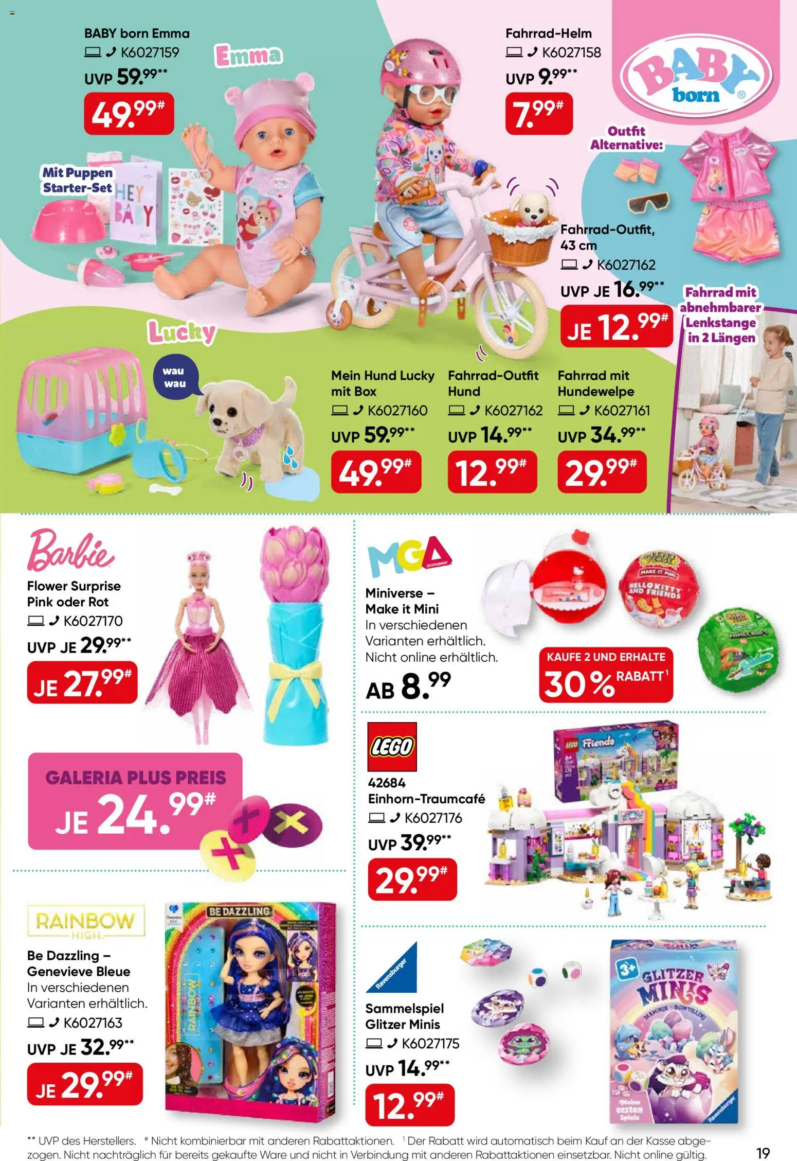 Galeria Karstadt Kaufhof Prospekt 	 – gültig ab 30.03.2026 | Seite: 19 | Produkte: Box, Fahrradhelm