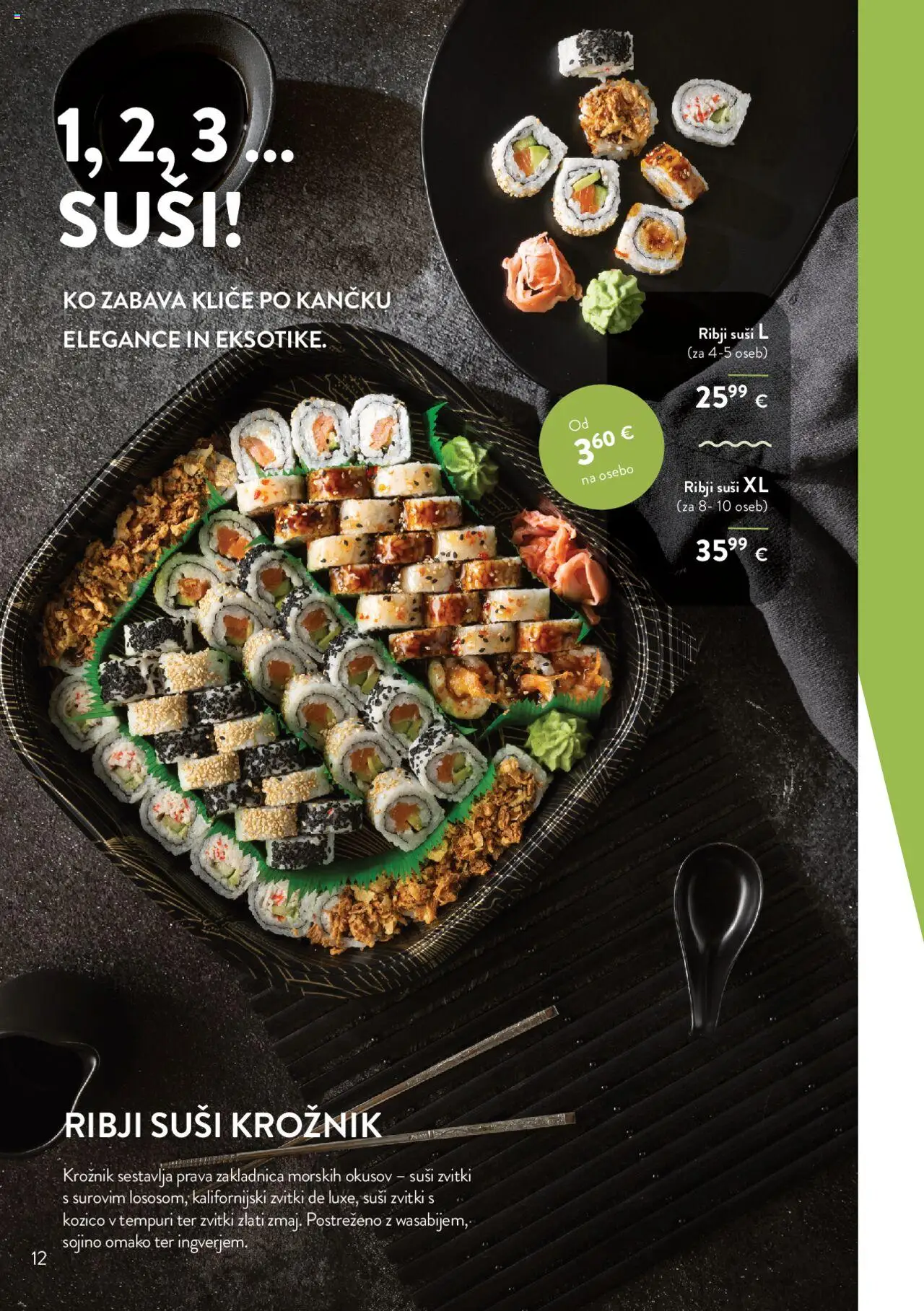 Spar katalog party box │ velja od 11.08.2025 | Stran: 12 | Izdelki: Suši