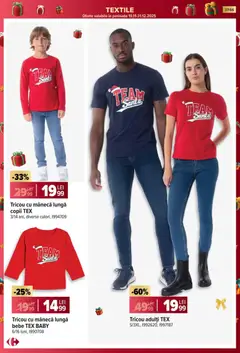 Ofertele Carrefour valabile de la 19.11.2025 | Pagină: 37 | Produse: Tricou