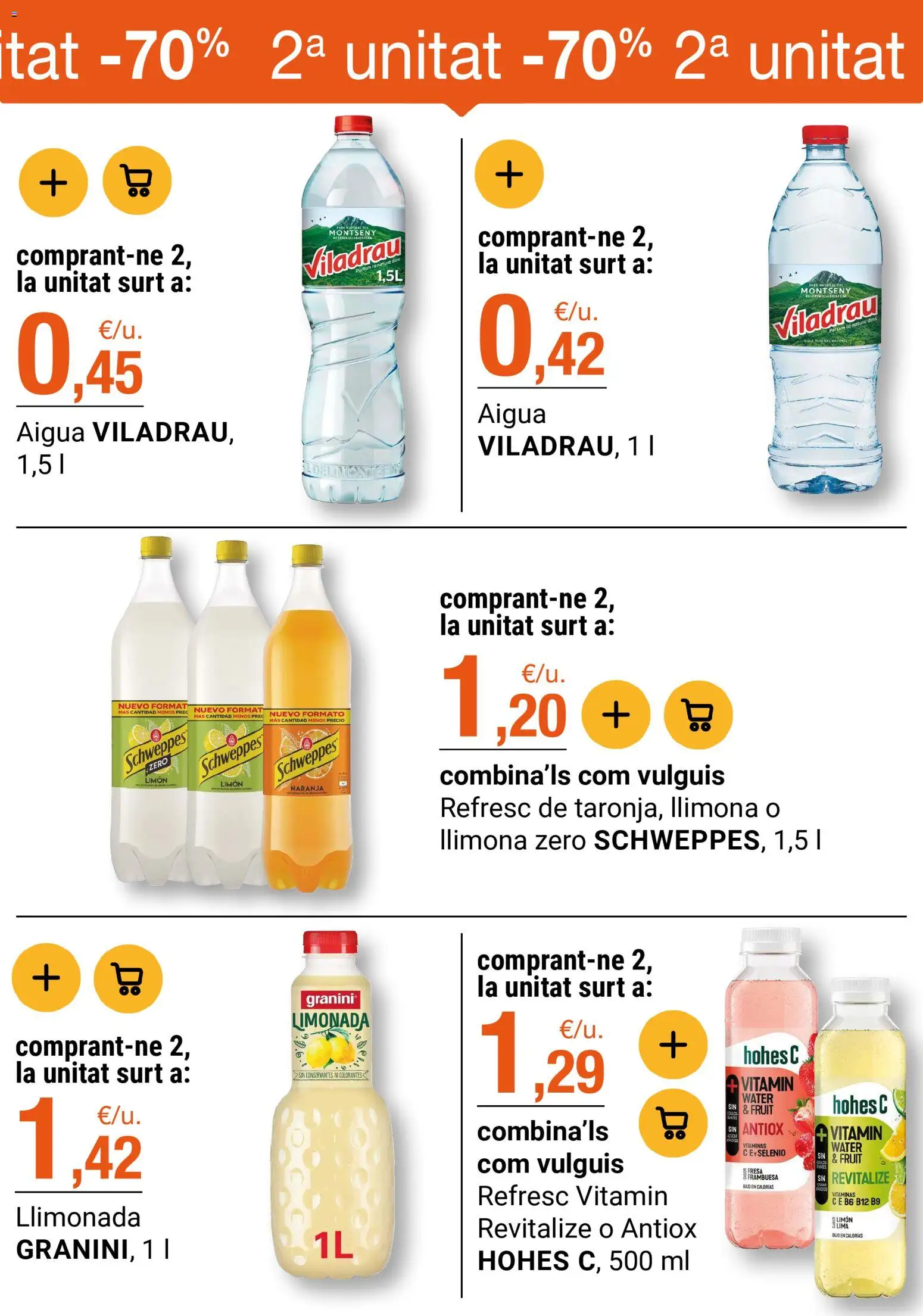 Bonpreu folleto │ válido desde el 21.04.2026 | Página: 19 | Productos: Limonada