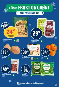 Forhåndsvisning av Coop Obs kundeavis gyldig fra 09.11.2025 | Side: 5 | Produkter: Essuie-tout, Druer, Poteter, Кокосова стружка