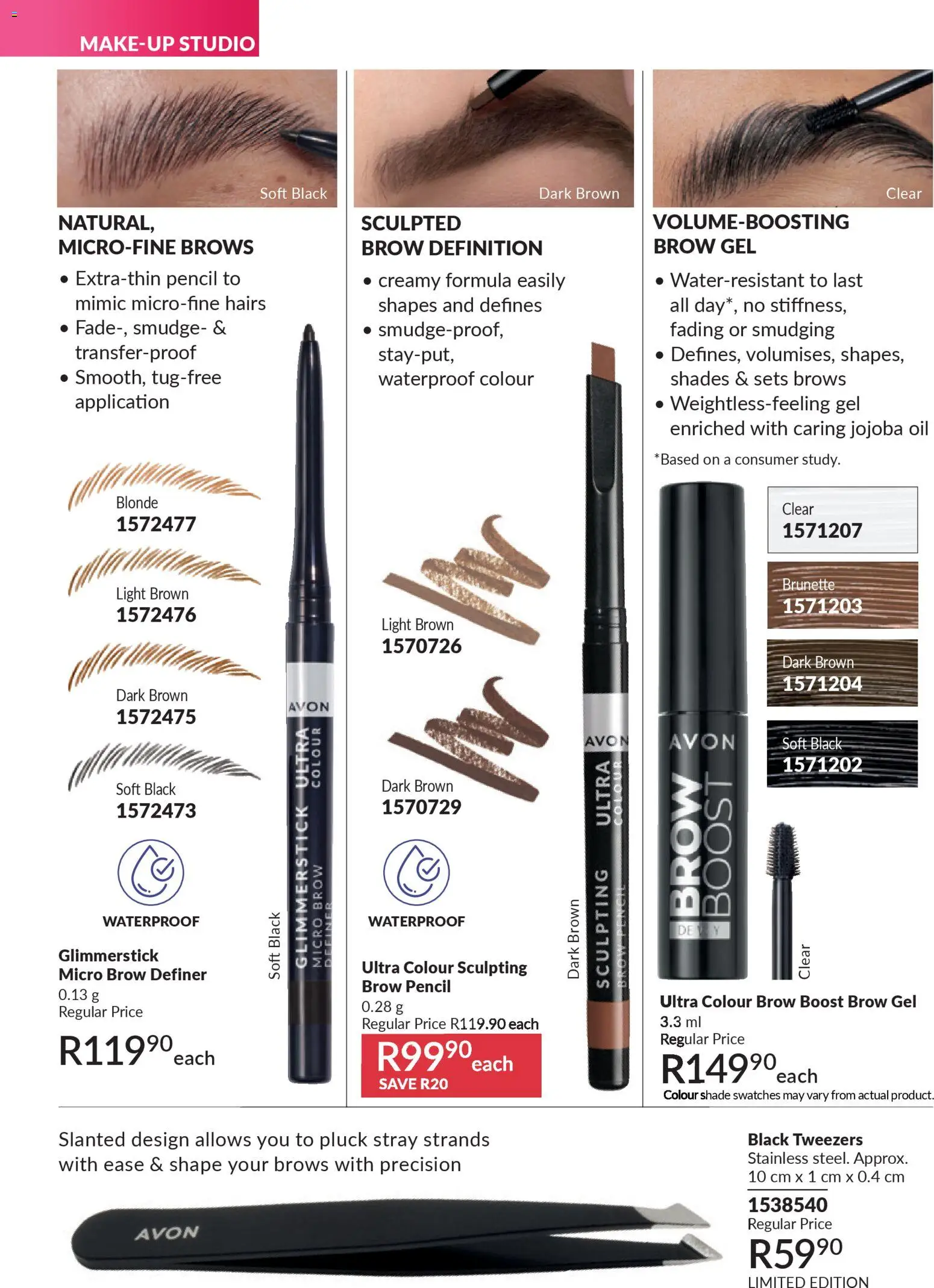 New Avon catalogue – valid from 01.03.2026 | Page: 44 | Products: Pencil, Light, Oil