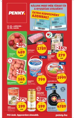PENNY Akciós újság - amely érvényes a következő dátumtól: 02.10.2025