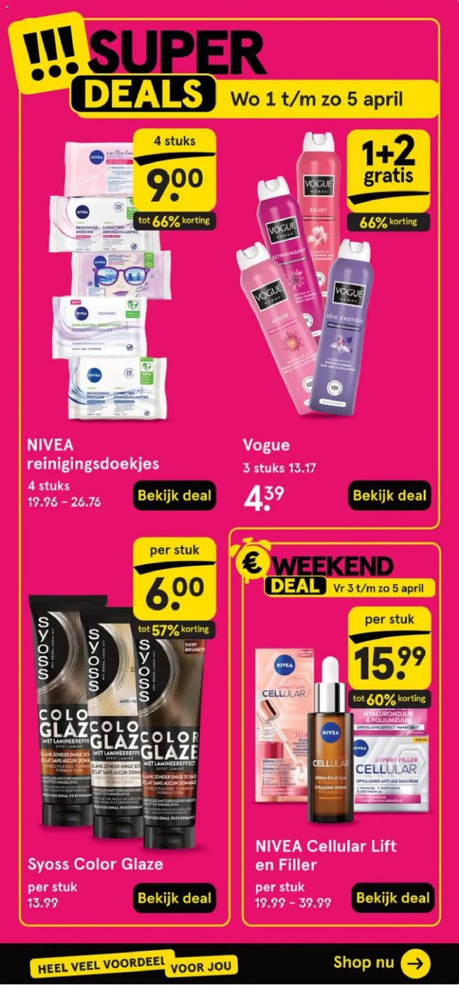 {H1} | Pagina: 5 | Producten: Deodorant