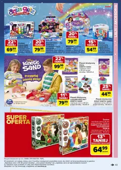 Pogląd oferty "Carrefour Gazetka - Zabawki" - ważna od 03.11.2025 | Strona: 43 | Produkty: Pizza