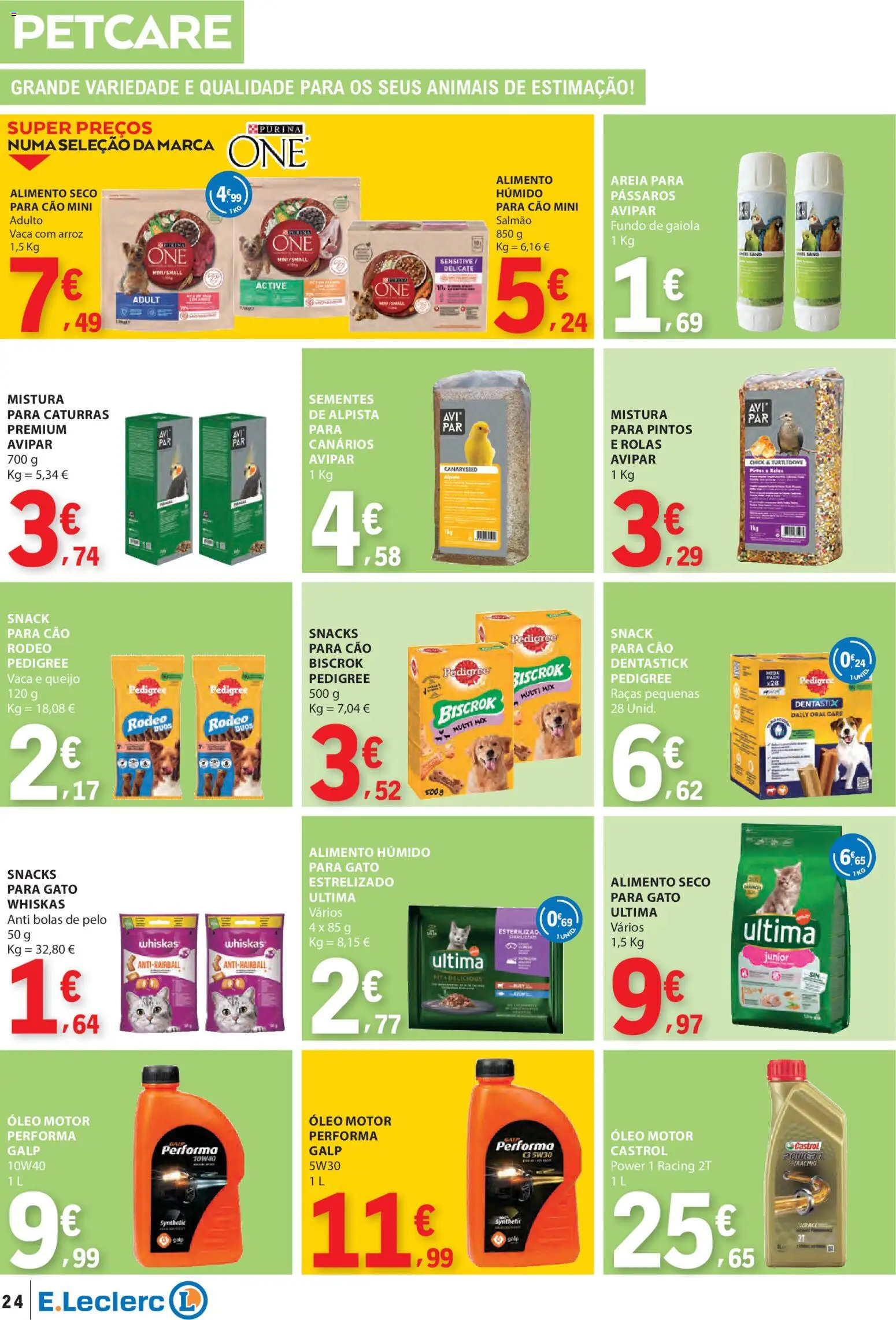 E.Leclerc folheto │ válido de 08.01.2026 | Página: 24 | Produtos: Atum, Areia, Salmão, Queijo