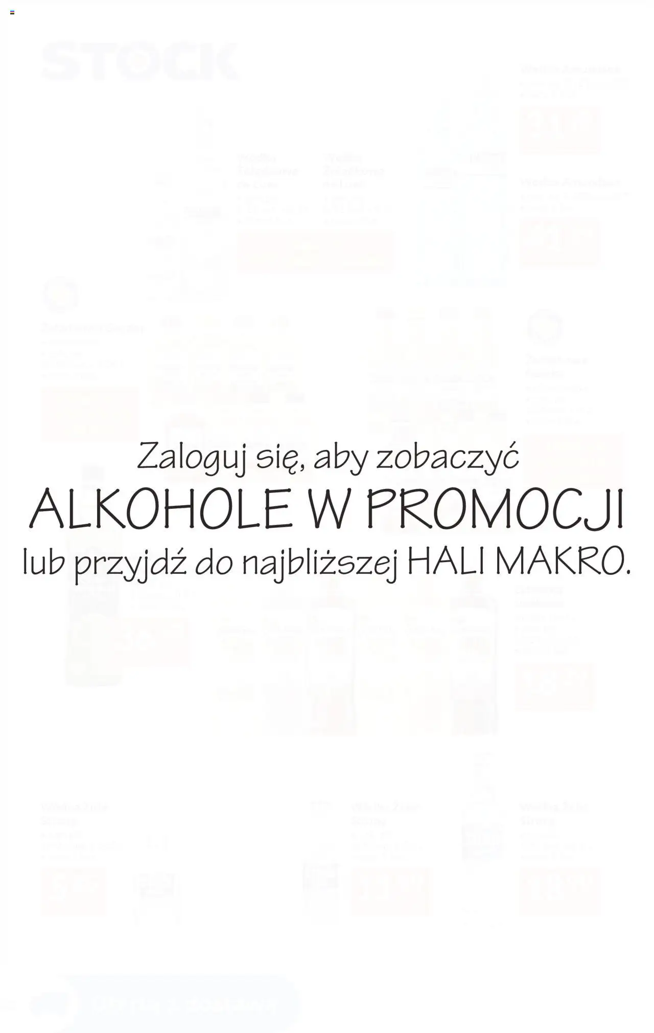 Makro Gazetka - Dystrybucja do sklepów od 16.09.2025 | Strona: 52 | Produkty: Por, Wódka