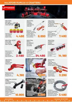 Crafter majstorski katalog - pregled Crafter kataloga - važi od 15.09.2025 | Strana: 20 | Proizvode: Pegla, Wc, Makaze, Rezač
