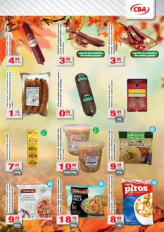 Ofertele CBA valabile de la 10.10.2025 | Pagină: 3 | Produse: Varză, Salam, Salată, Legume