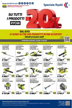 Volantino Eurobrico del 04.09.2025 | Pagina: 19 | Prodotti: Smacchiatore, Avvitatore, Sega, Batteria
