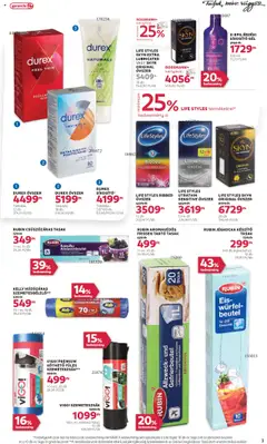 Rossmann akciós ujság - amely érvényes a következő dátumtól: 28.07.2025 | Oldal: 3