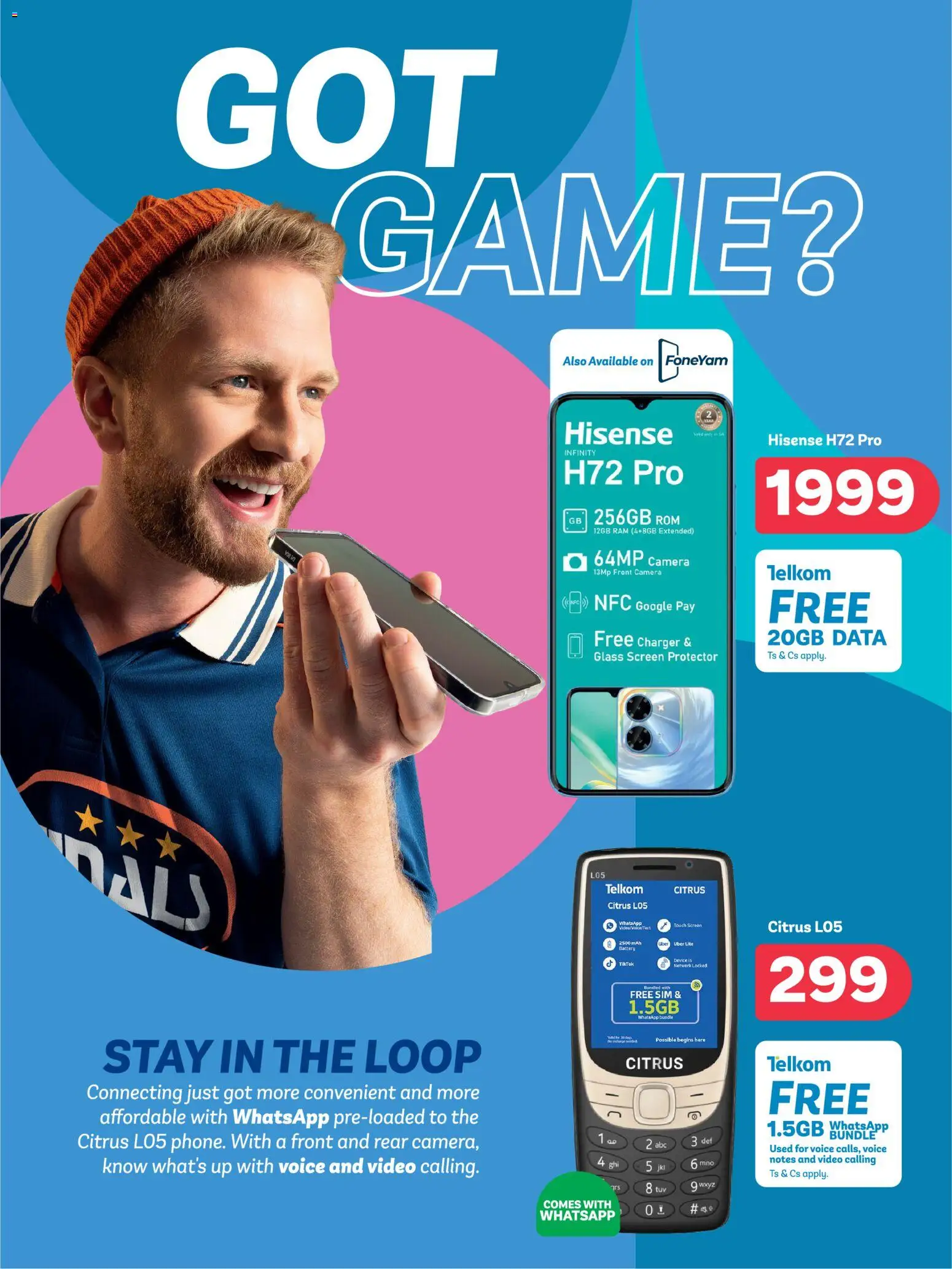 New PEP Stores catalogue – valid from 24.04.2026 | Page: 4 | Products: Data, Camera, Battery, Charger