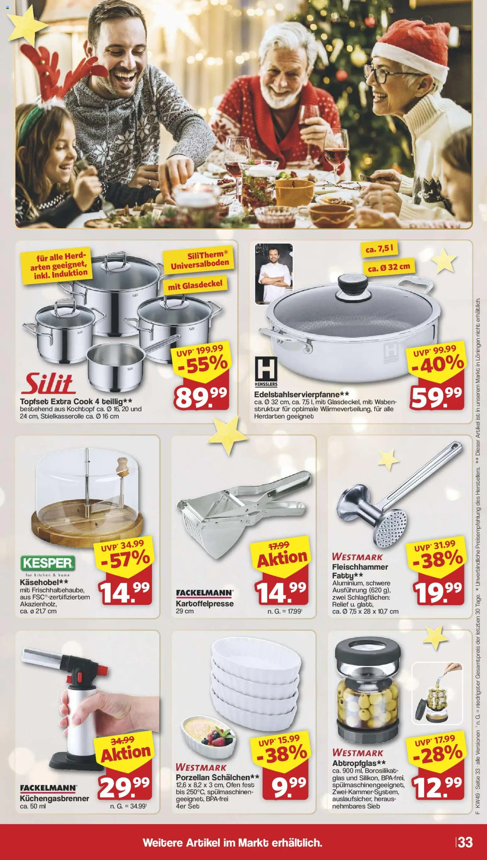 Famila Nordwest Prospekt 	 – gültig ab 01.12.2025 | Seite: 34 | Produkte: Herd, Ofen