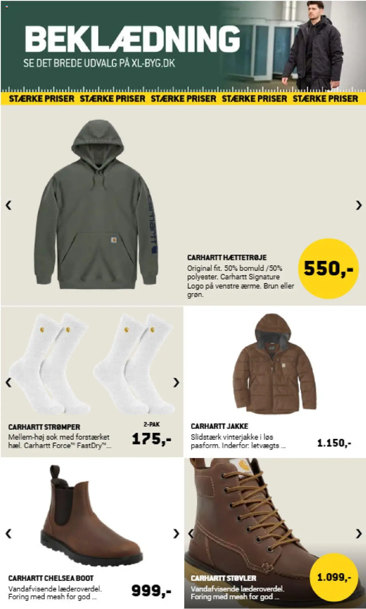XL-BYG tilbudsavis – gyldig fra 10.10.2025 | Side: 33 | Produkter: Hættetrøje, Jakke, Støvler, Strømper