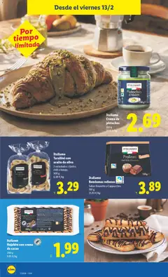 Vista previa Italiamo Tarallini con aceite de oliva, 3 variedades: clásico, chili o hinojo. 500 g válido desde el 09.02.2026 | Página: 40