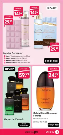  | Pagina: 77 | Producten: Parfum